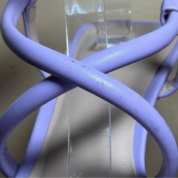 BP. Ashlyn Square Toe Strappy Sandal - purple betta - size 6.5 - Picture 14 of 16